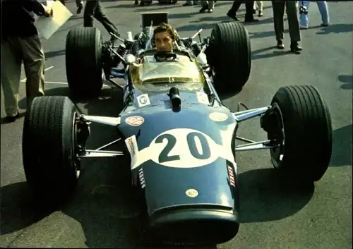 Ak Motorrennsport, Monza, Großer Preis von Italien 1968, Formel 1, Lotus Ford F 1, Joseph Siffert