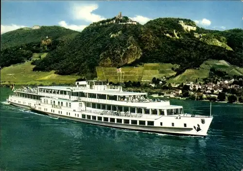 Ak Salondampfer Berlin auf dem Rhein, Fahrgastschiff