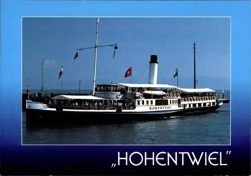 Ak Schiff Hohentwiel, Bodensee-Schifffahrt