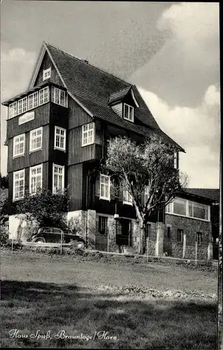 Ak Braunlage im Oberharz, Haus Spieß