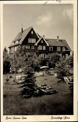 Ak Braunlage im Oberharz, Haus Anna Liese