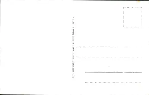 Ak Hitzacker an der Elbe, Pension Deike