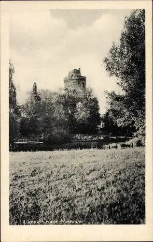 Ak Lüchow im Wendland, Amtsturm