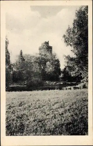 Ak Lüchow im Wendland, Amtsturm