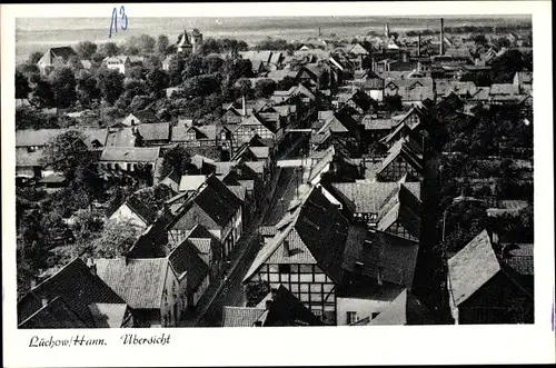 Ak Lüchow im Wendland, Panorama vom Ort