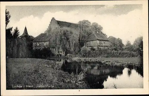 Ak Lüchow im Wendland, Jeetzel-Partie
