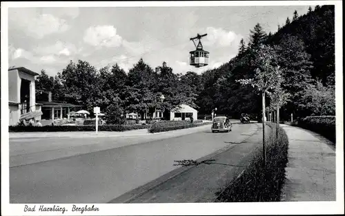 Ak Bad Harzburg am Harz, Bergbahn