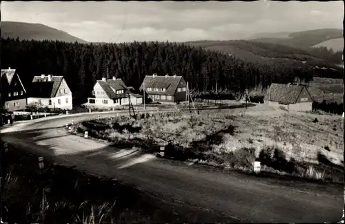 Ak Schulenberg Clausthal Zellerfeld im Oberharz, Teilansicht