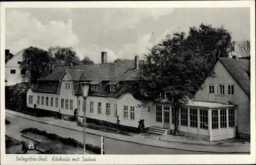 Ak Salzgitter in Niedersachsen, Kurhaus mit Sauna