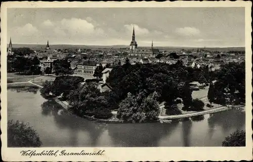 Ak Wolfenbüttel in Niedersachsen, Gesamtansicht