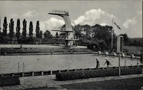 Ak Wolfenbüttel in Niedersachsen, Freibad