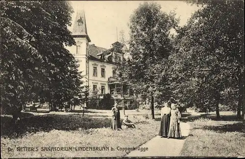 Ak Lindenbrunn am Ith Coppenbrügge Niedersachsen, Dr. Netters Sanatorium