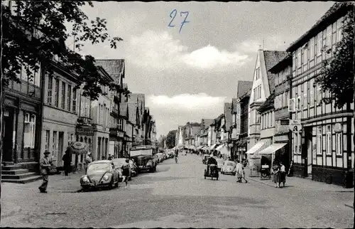 Ak Nienburg an der Weser, Langenstraße