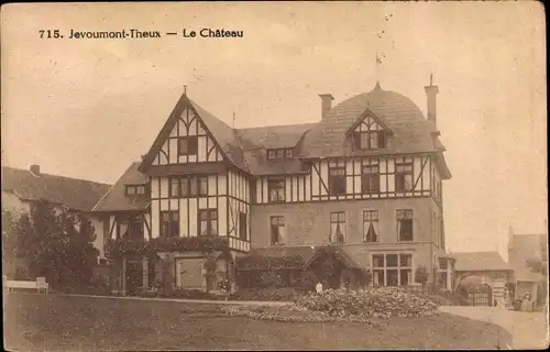 Ak Jevoumont-Theux Wallonien Lüttich, Le Chateau