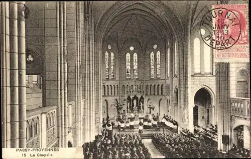 Ak Froyennes Tournai Wallonien Hennegau, Internat Passy Froyennes, La Chapelle