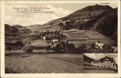 Ak Waltersdorf Großschönau Oberlausitz, Lausche, Rübezahlbaude