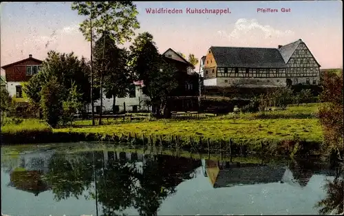 Ak Kuhschnappel Sankt Egidien in Sachsen, Gasthof Waldfrieden
