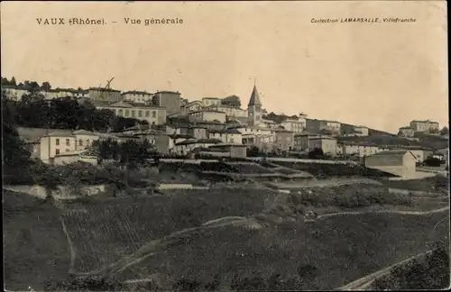Ak Vaux Rhône, Gesamtansicht