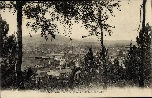 Ak Héricourt Haute Saône, Gesamtansicht der Rouchotte