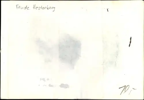 Ak Schauspielerin Trude Hesterberg, Portrait, Autogramm