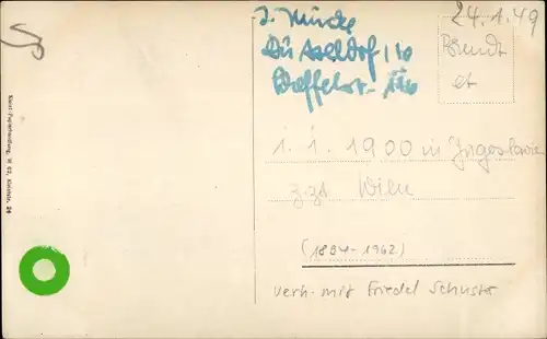 Ak Schauspieler Iwan Petrovich, Portrait, Ross Verlag, Autogramm