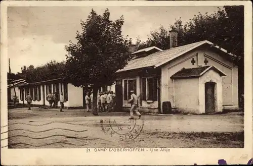 Ak Oberhoffen Oberhofen Elsass Bas-Rhin