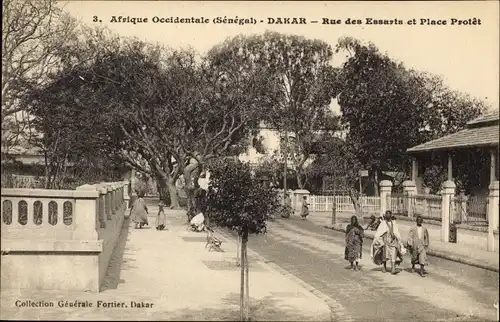 Ak Dakar Senegal, Rue des Essarts, Place Protet
