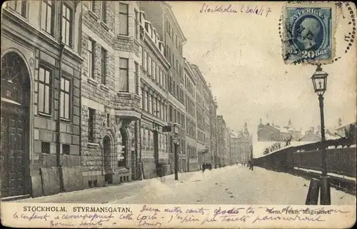 Ak Stockholm Schweden, Styrmansgatan
