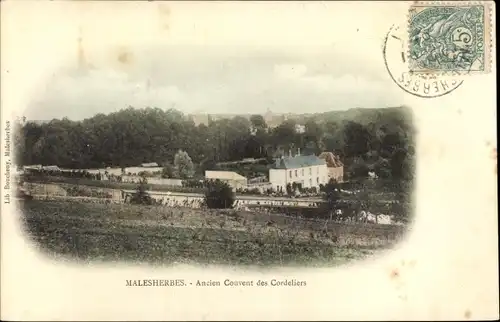 Ak Malesherbes Loiret, Ancien Couvent des Cordeliers