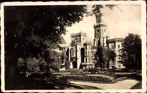 Ak Hluboká nad Vltavou Podhrad Frauenberg Südböhmen, Schloss Frauenberg