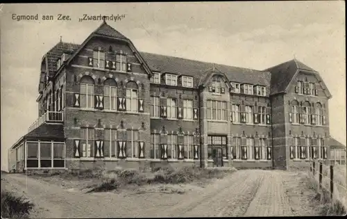 Ak Egmond aan Zee Nordholland Niederlande, Koloniehuis Zwartendijk