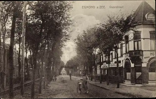 Ak Egmond aan Zee Nordholland Niederlande, Voorstraat
