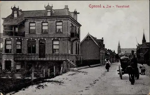 Ak Egmond aan Zee Nordholland Niederlande, Voorstraat