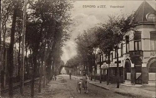 Ak Egmond aan Zee Nordholland Niederlande, Voorstraat