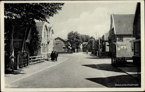 Ak Bakkum Nordholland Niederlande, Bakkumschestraat