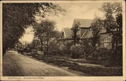 Ak Castricum Nordholland Niederlande, Rijksstraatweg