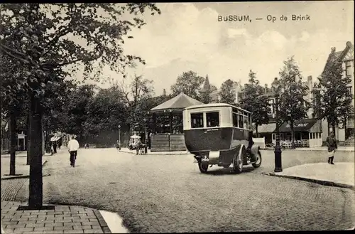 Ak Bussum Nordholland Niederlande, Op de Brink