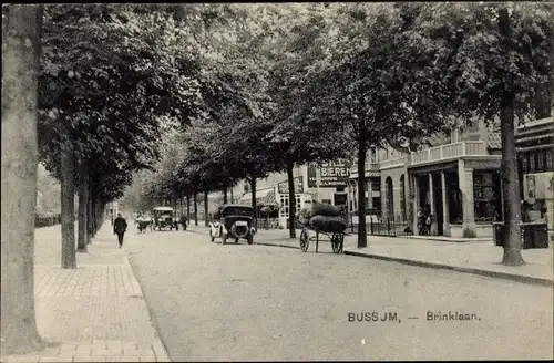 Ak Bussum Nordholland Niederlande, Brinklaan