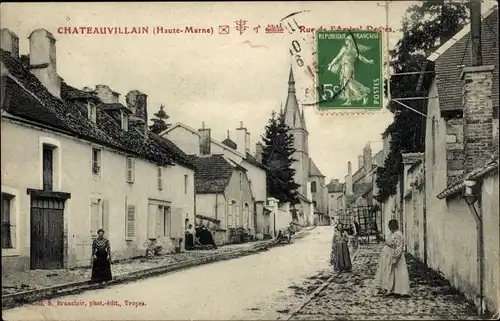 Ak Chateauvilla in Haute Marne, Rue de l&#39;Amiral