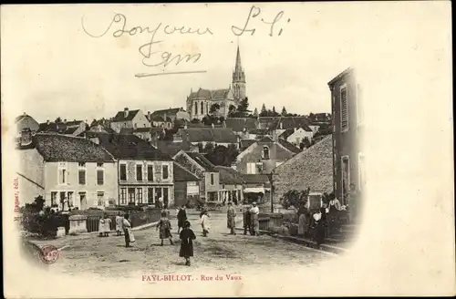 Ak Fayl Billot Haute Marne, Rue du Vaux