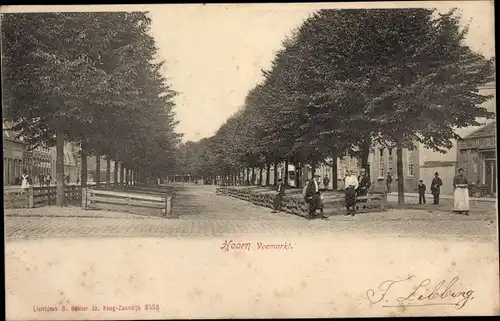 Ak Hoorn Nordholland Niederlande, Veemarkt