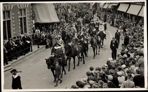 Foto Ak Hoorn Nordholland Niederlande, Festumzug