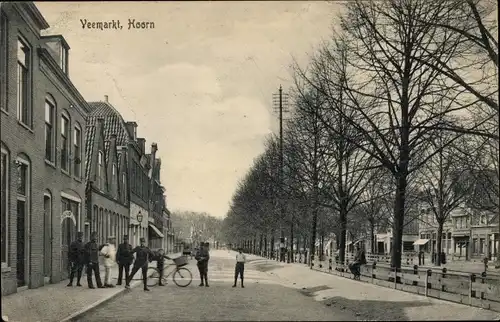 Ak Hoorn Nordholland Niederlande, Veemarkt