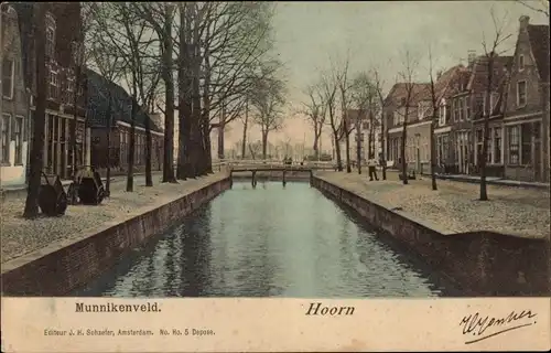 Ak Hoorn Nordholland Niederlande, Munnikenveld