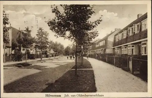 Ak Hilversum Nordholland Niederlande, Joh. van Oldenbarneveltlaan