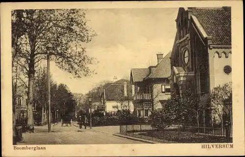 Ak Hilversum Nordholland Niederlande, Boomberglaan