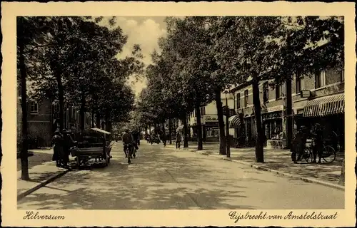 Ak Hilversum Nordholland Niederlande, Gijsbrecht van Amstelstraat