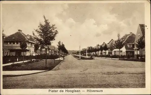 Ak Hilversum Nordholland Niederlande, Pieter de Hooglaan