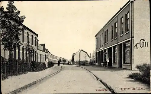 Ak Hilversum Nordholland Niederlande, Geuzeweg