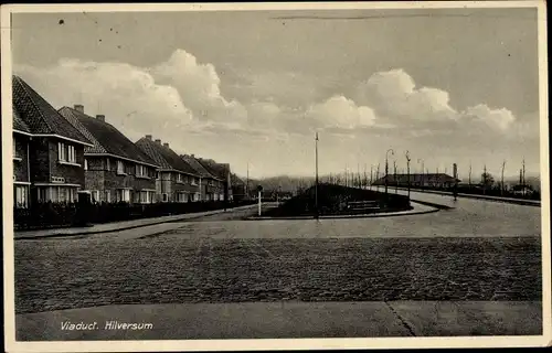 Ak Hilversum Nordholland Niederlande, Viaduct